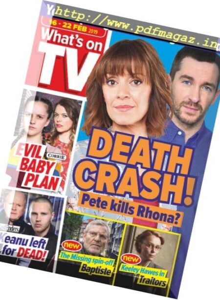 What’s on TV – 16 February 2019 Cover