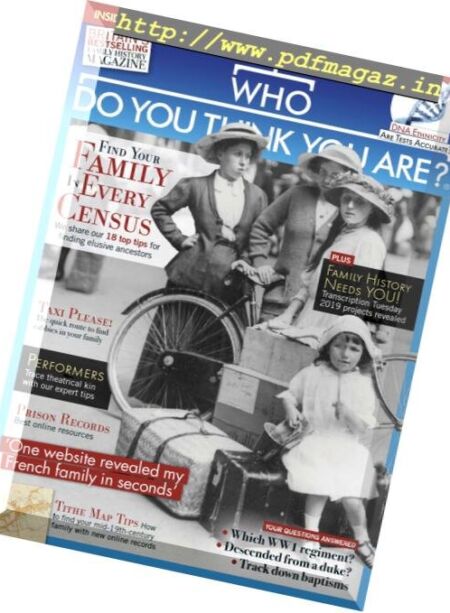 Who Do You Think You Are – February 2019 Cover