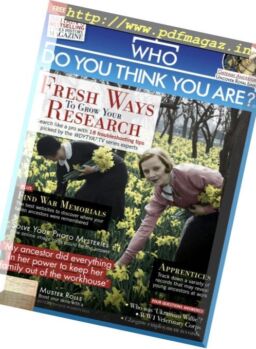 Who Do You Think You Are – March 2019
