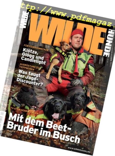 Wilde Hunde – Januar-Marz 2019 Cover