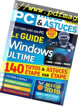 Windows PC Trucs et Astuces – janvier 2019