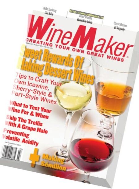 WineMaker – February-March 2019 Cover