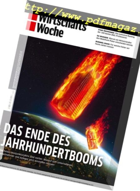 Wirtschaftswoche – 19 Januar 2019 Cover