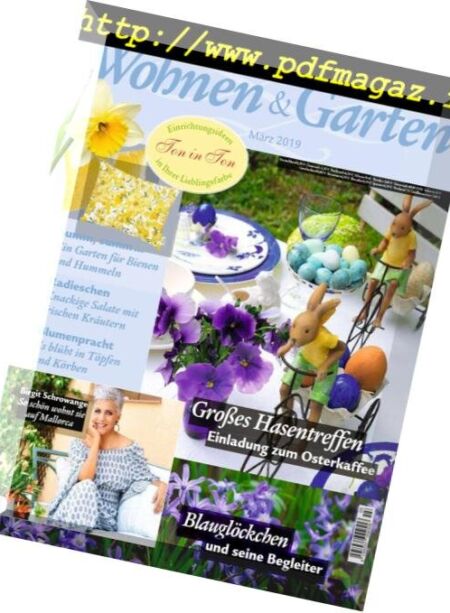 Wohnen & Garten – Marz 2019 Cover