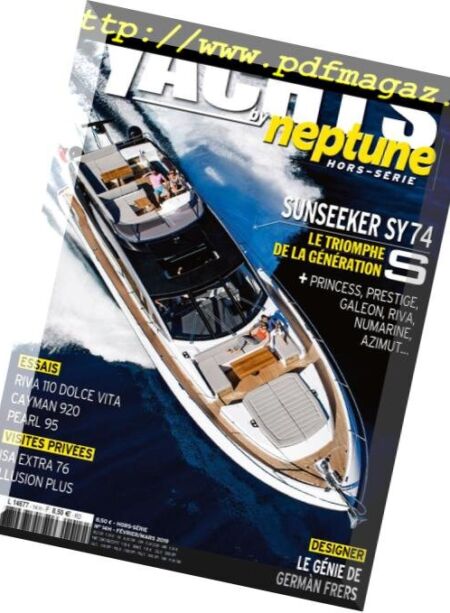 Yachts by Neptune – janvier 2019 Cover
