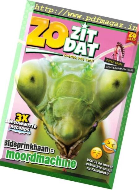 Zo Zit Dat – maart 2019 Cover