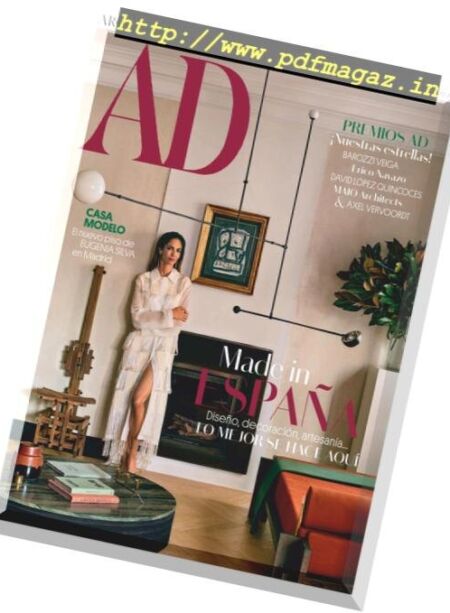 AD Architectural Digest Espana – marzo 2019 Cover