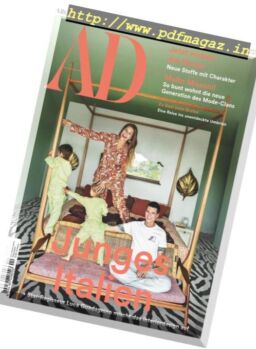 AD Architectural Digest Germany – April 2019