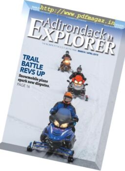 Adirondack Explorer – March-April 2019