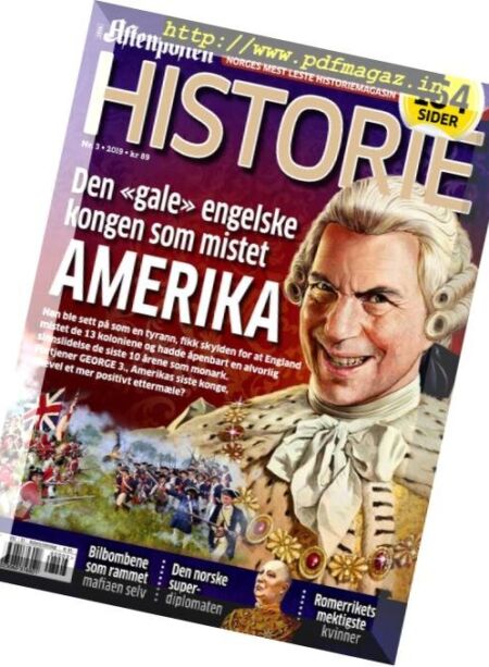 Aftenposten Historie – mars 2019 Cover