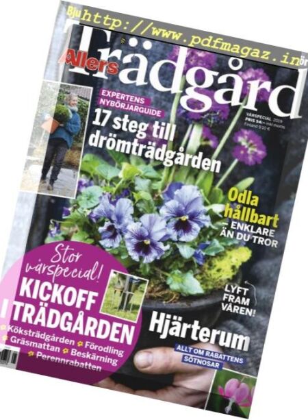 Allers Tradgard – mars 2019 Cover