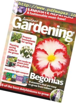 Amateur Gardening – 05 March 2019