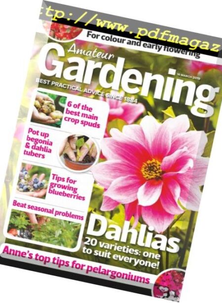 Amateur Gardening – 16 March 2019 Cover