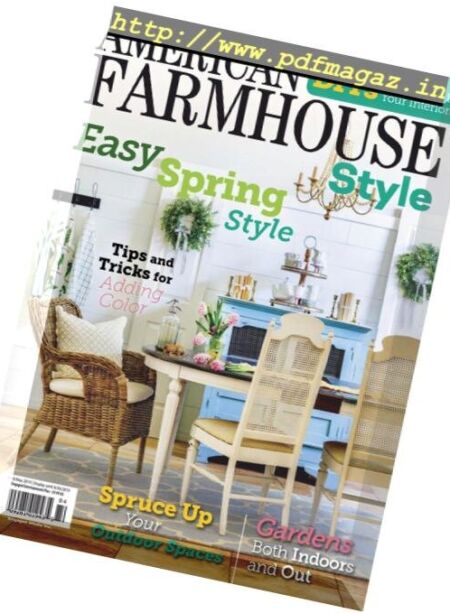 American Farmhouse Style – April 2019 Cover