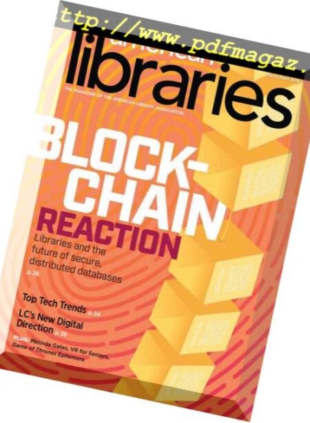 American Libraries – March 2019 Cover