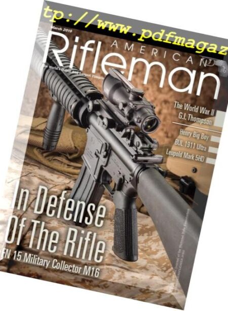 American Rifleman – March 2019 Cover