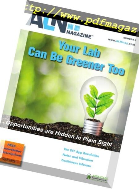 Animal Lab News – December 2018 Cover