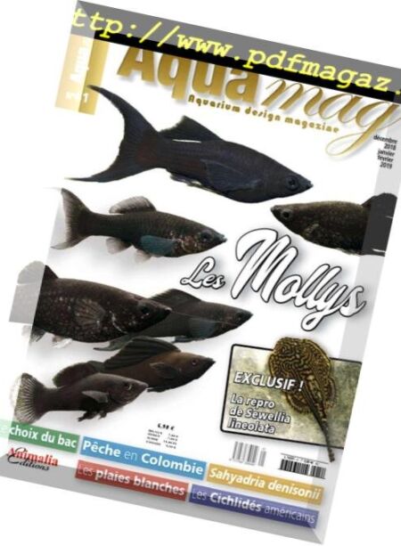 Aqua Mag – Decembre 2018 – Fevrier 2019 Cover