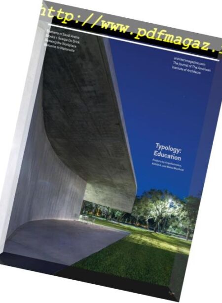 Architect – March 2019 Cover