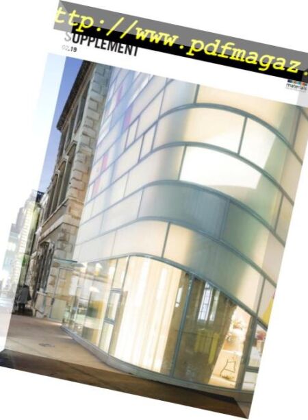 Architects Datafile (ADF) – Building Envelope (Supplement – February 2019) Cover