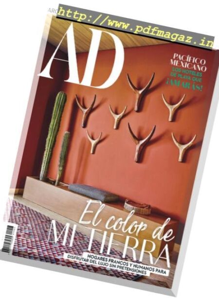 Architectural Digest Mexico – marzo 2019 Cover