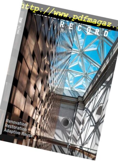 Architectural Record – February 2019 Cover