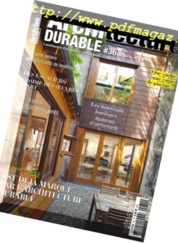 Architecture Durable – Fevrier-Avril 2019