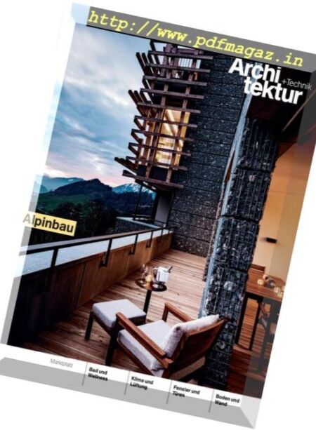 Architektur+Technik – Dezember 2018 Cover