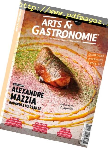 Arts & Gastronomie – avril 2019 Cover