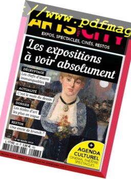 Arts in the City – Mars 2019