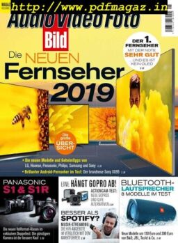 Audio Video Foto Bild – April 2019
