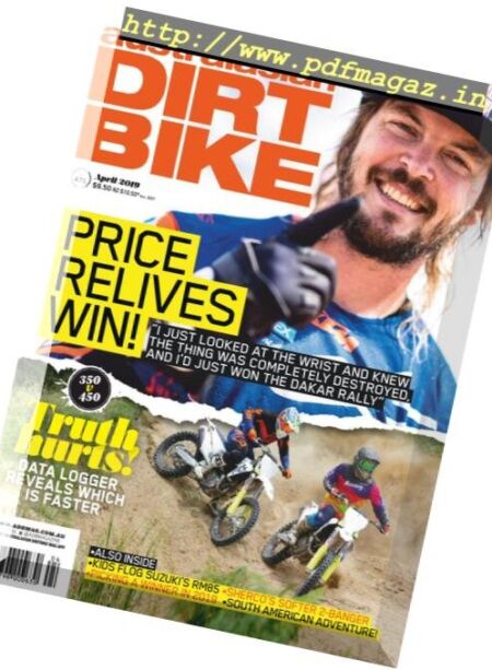 Australasian Dirt Bike – April 2019 Cover