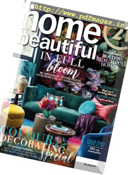 Australian Home Beautiful – April 2019 Cover
