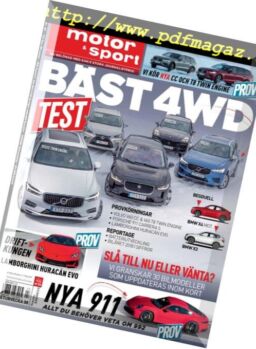 Auto Motor & Sport Sverige – 07 februari 2019