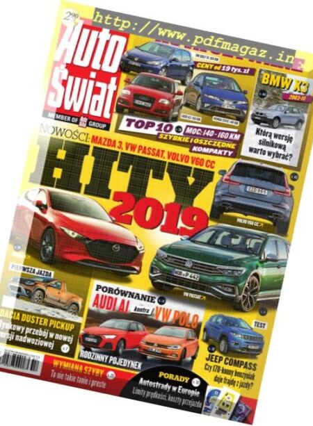 Auto swiat – 11 lutego 2019 Cover