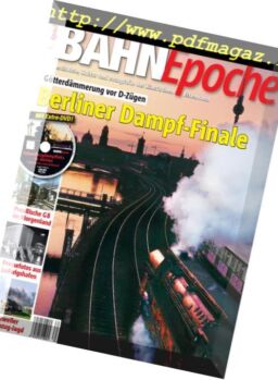 Bahn Epoche – Fruhling 2019