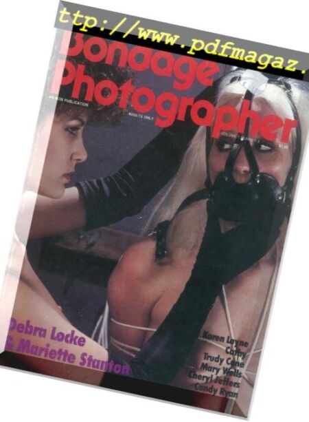 Barbara Behr – Bondage Photographer Vol 1 N 3 Cover