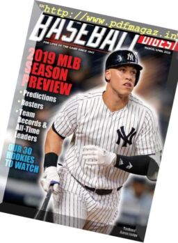 Baseball Digest – March-April 2019