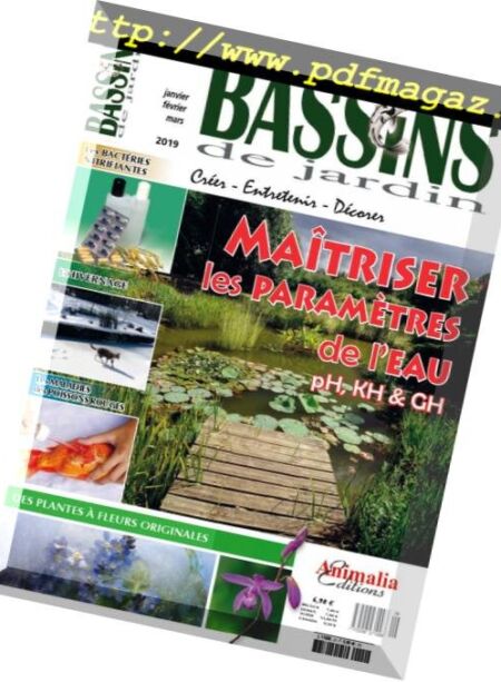 Bassins de Jardin – Janvier-Mars 2019 Cover