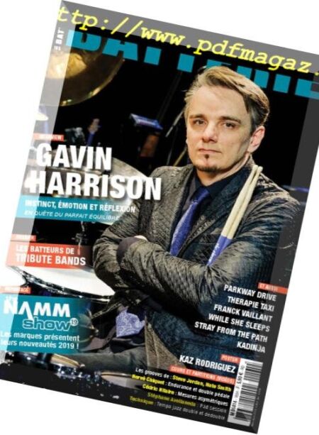 Batterie Magazine – avril-mai 2019 Cover