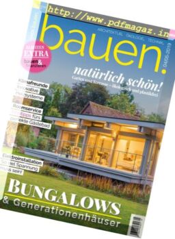 Bauen! – April-Mai 2019