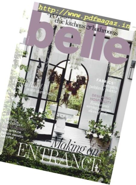 Belle – April 2019 Cover