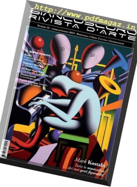 Biancoscuro Rivista d’Arte – Febbraio-Marzo 2019 Cover
