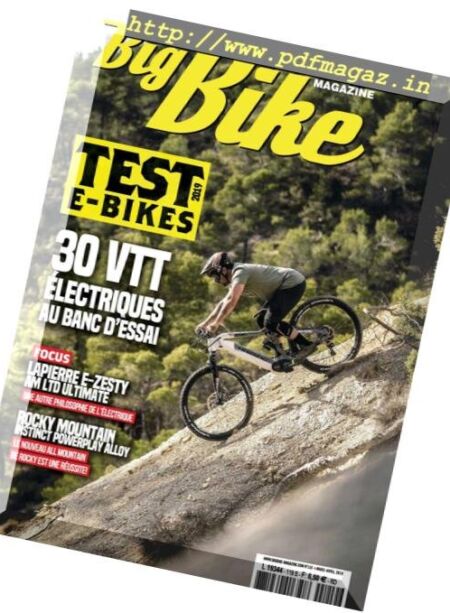 Big Bike Magazine – Mars-Avril 2019 Cover