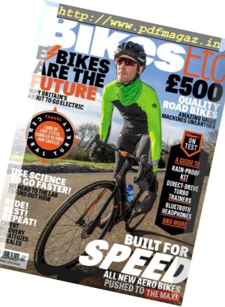 Bikes Etc – April 2019 Cover