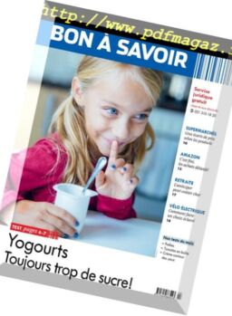 Bon a Savoir – Fevrier 2019
