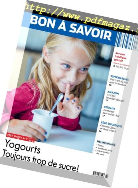 Bon a Savoir – Fevrier 2019 Cover