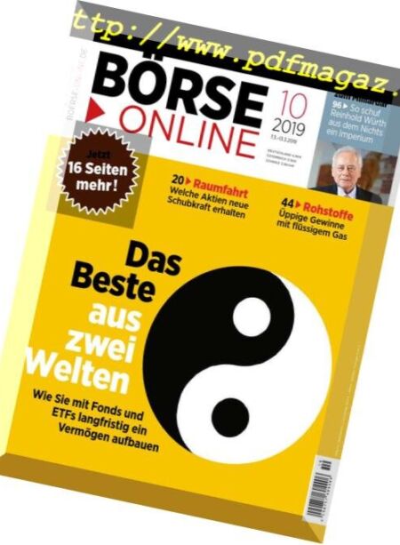 BOrse Online – 07 Marz 2019 Cover