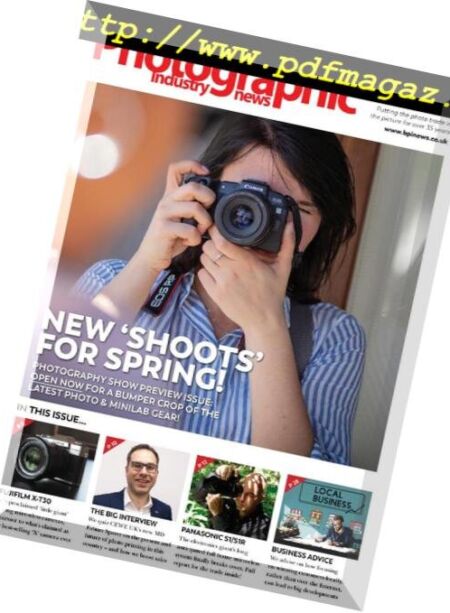 British Photographic Industry News – March 2019 Cover