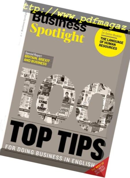 Business Spotlight – Marz 2019 Cover